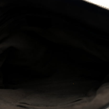 Gucci Guccissima Signature Medium Flat Messenger Bag Black 5 of 10