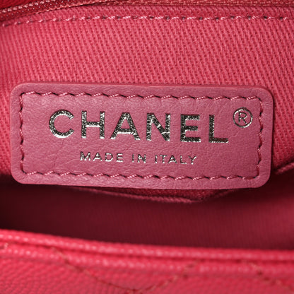 Chanel Caviar Quilted Incognito Extra Mini Coco Handle Flap Pink 6 of 10