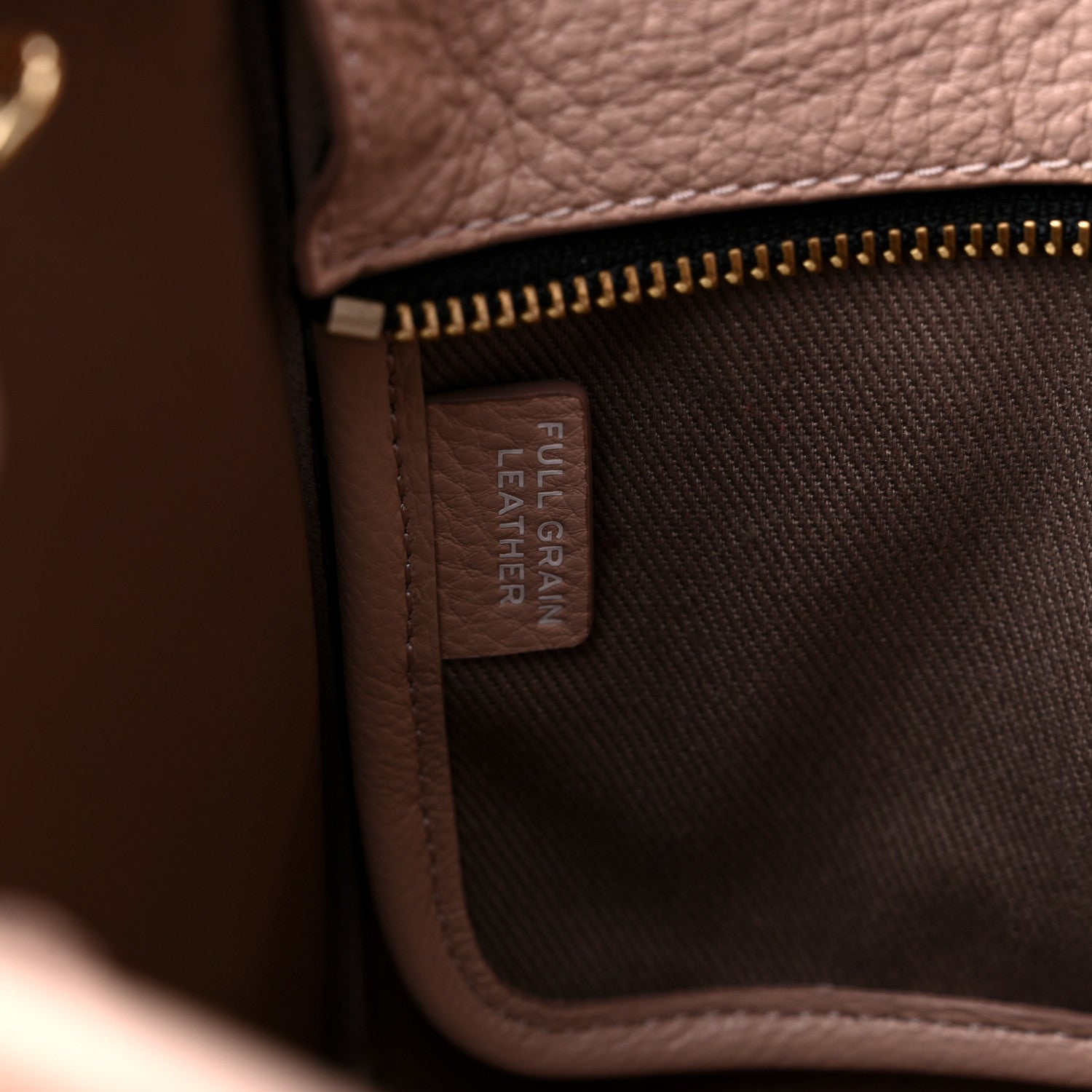 Marc Jacobs Grained Calfskin Small The Tote Bag Taupe 7 of 13