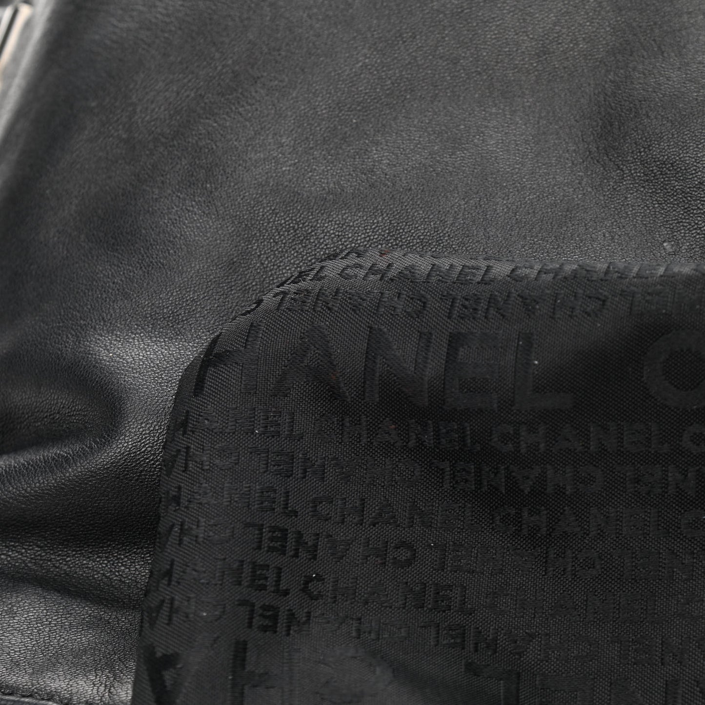 Lambskin Large Ultimate Soft Tote Black