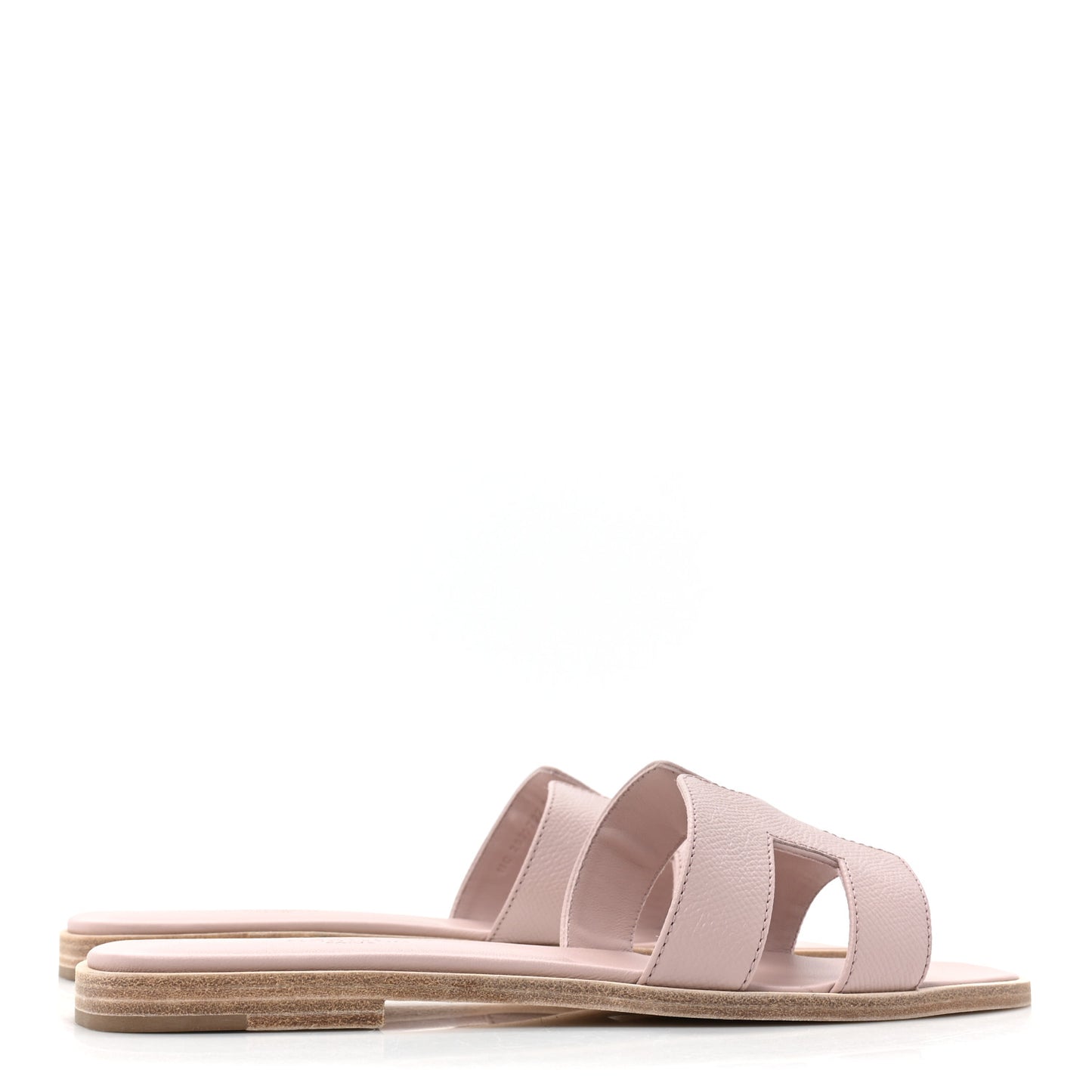 Epsom Oran Sandals 38.5 Rose Porcelaine