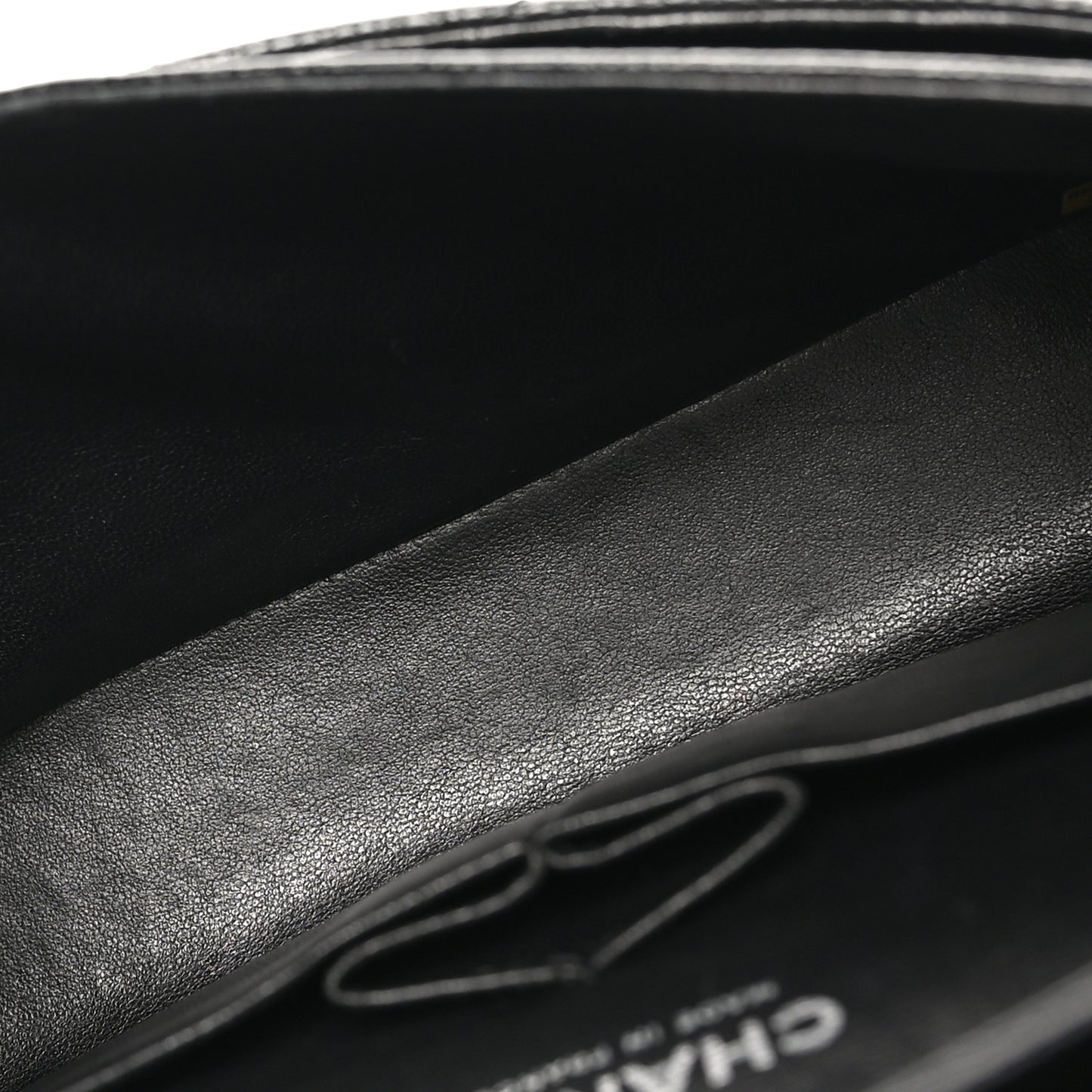 Caviar Quilted Small Double Flap Black