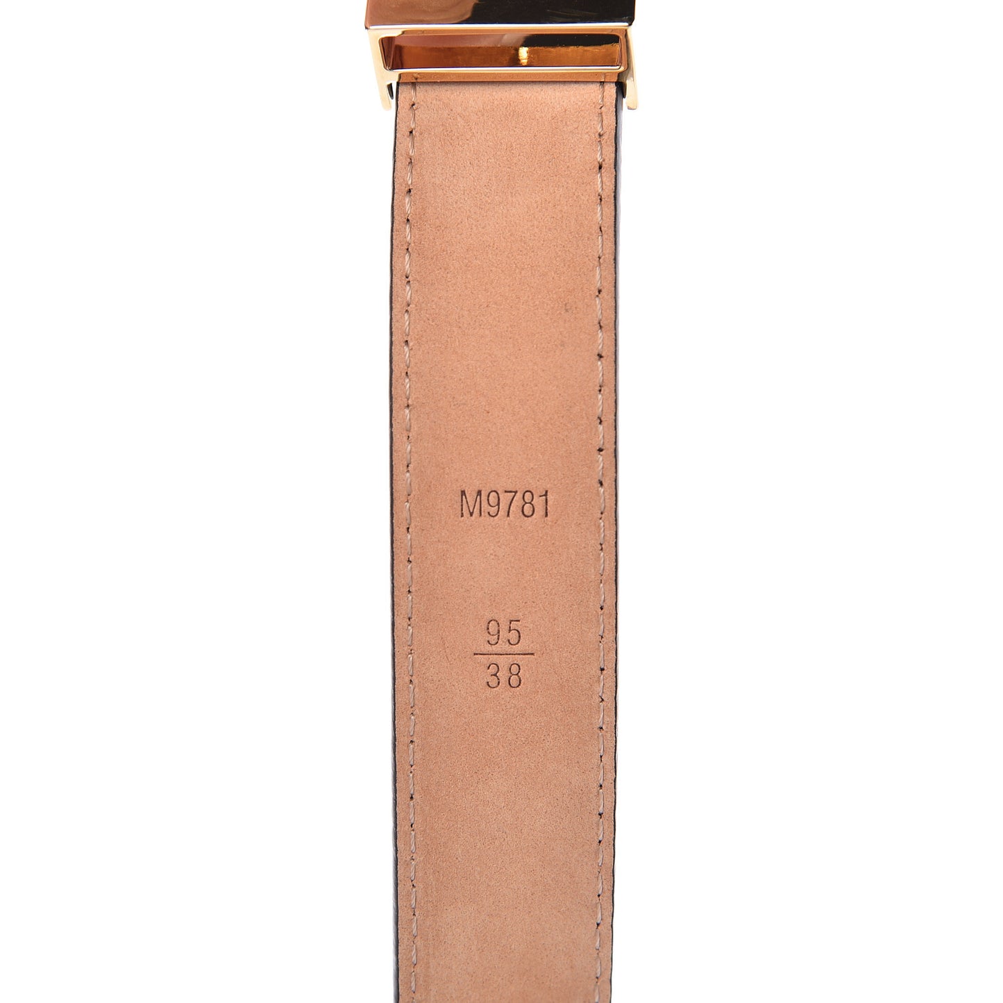 Mini Monogram 25mm LV Initiales Belt 95 38