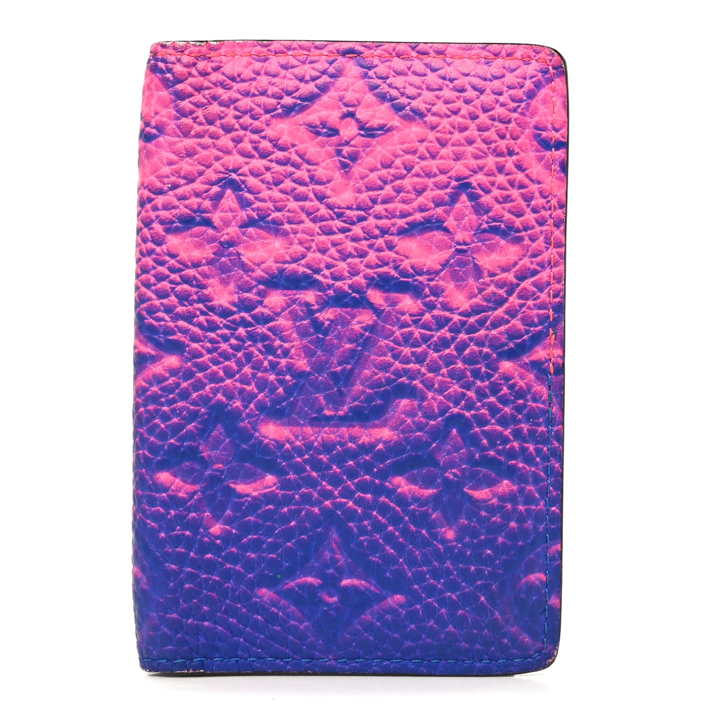 Taurillon Illusion Pocket Organizer Bleu Rose