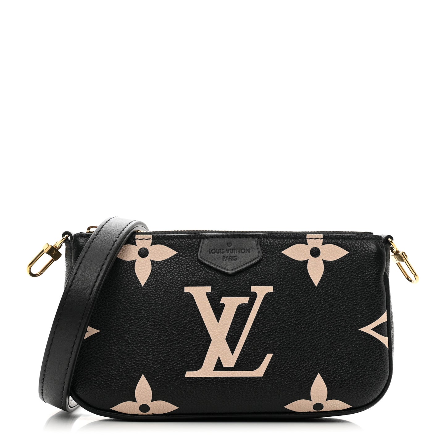 Empreinte Monogram Giant Multi Pochette Accessories Mini Pochette Black Beige