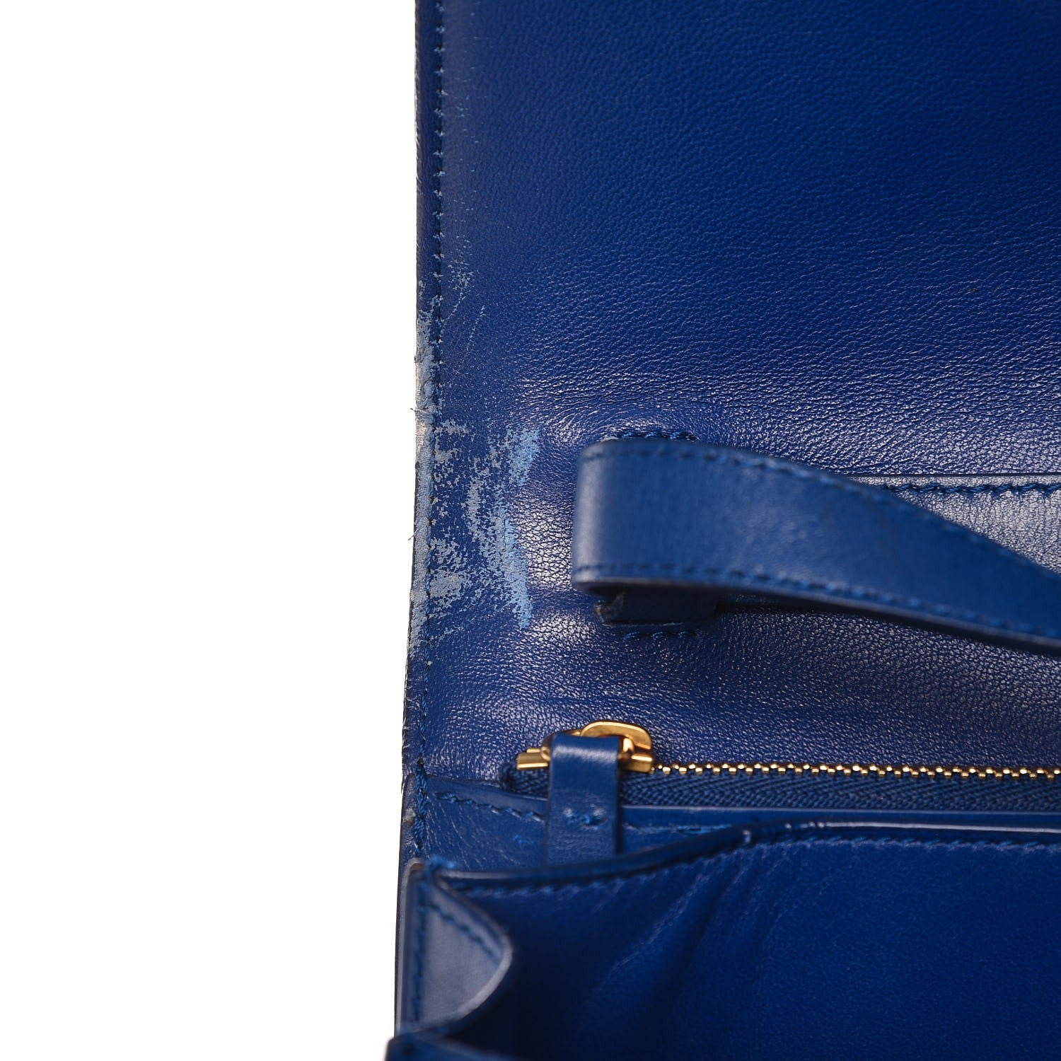 Celine Box Calfskin Medium Classic Box Flap Bag Indigo 11 of 16