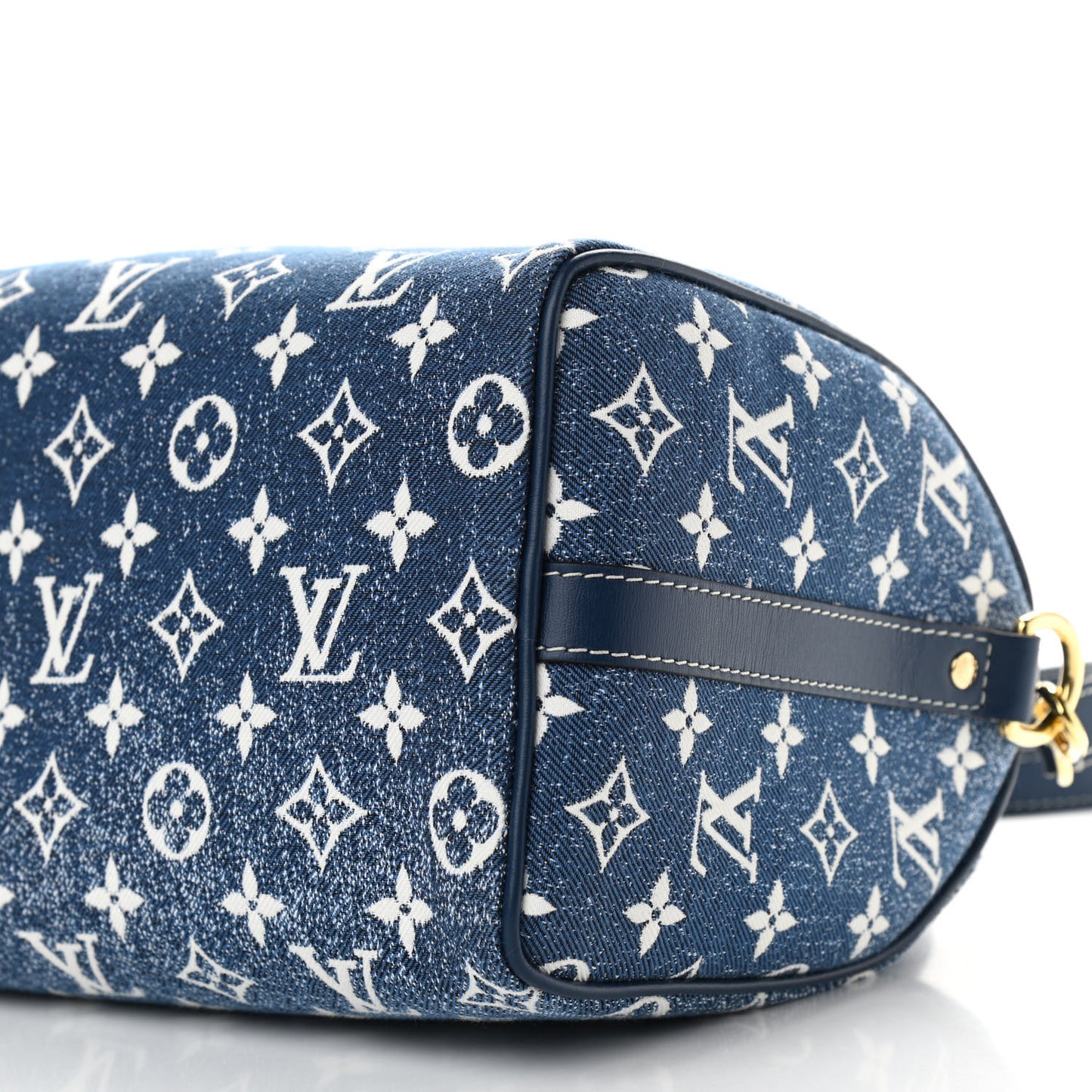 Monogram Jacquard Denim Speedy Bandouliere 25 Bleu