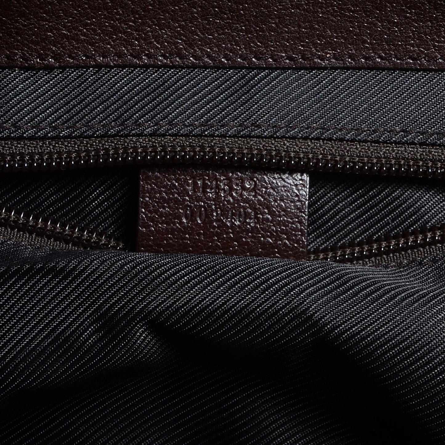 GG Monogram Single Buckle Backpack Brown