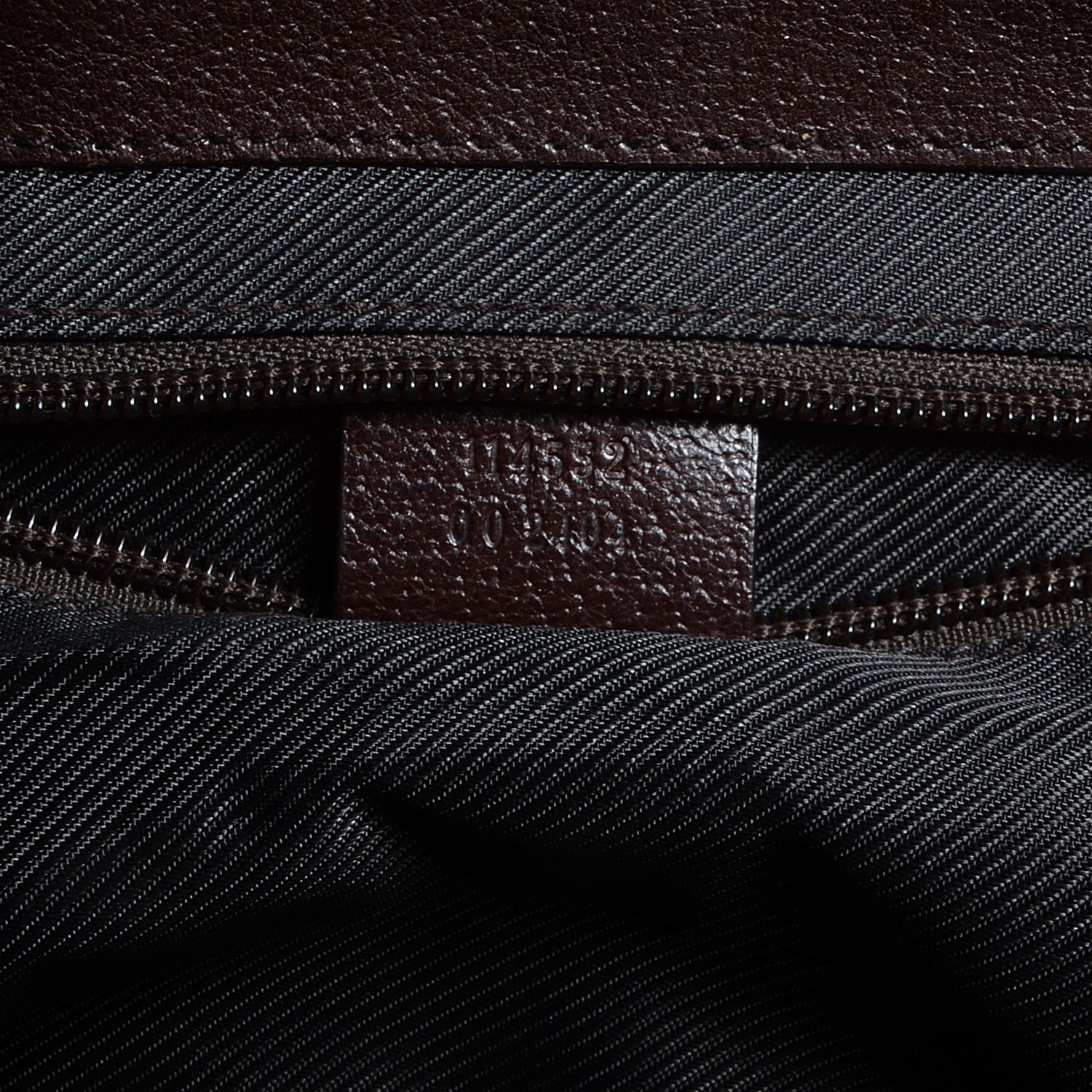 Gucci GG Monogram Single Buckle Backpack Brown 7 of 7