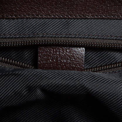 Gucci GG Monogram Single Buckle Backpack Brown 7 of 7