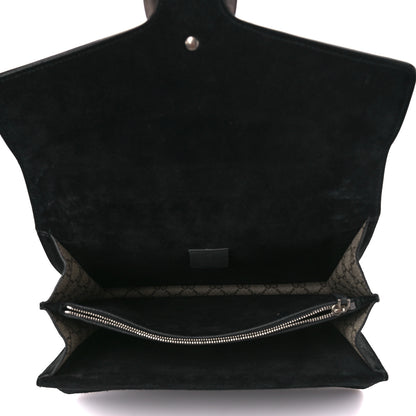Gucci GG Supreme Monogram Medium Dionysus Shoulder Bag Black 5 of 10