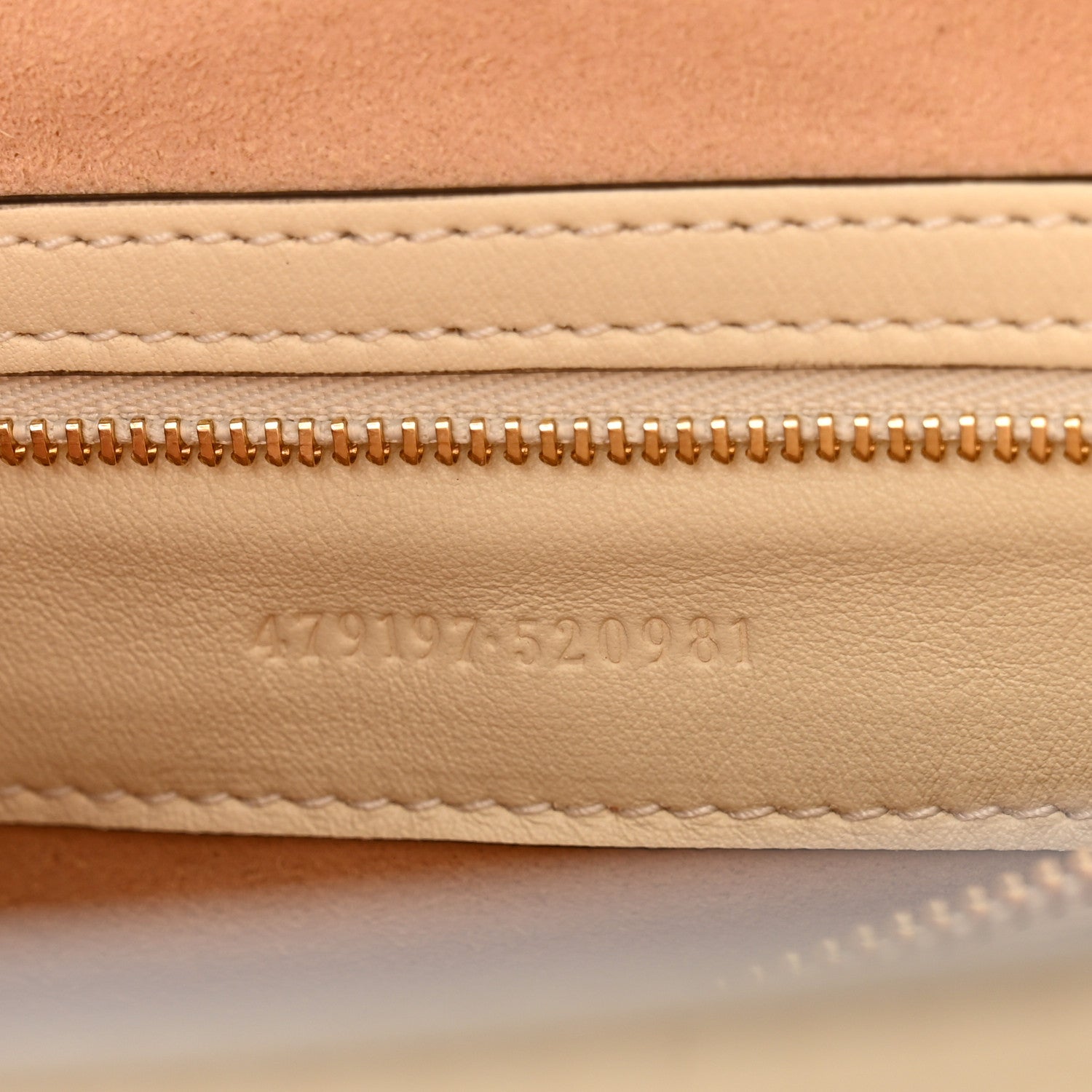 Gucci GG Supreme Monogram Medium Padlock Tote White 7 of 11