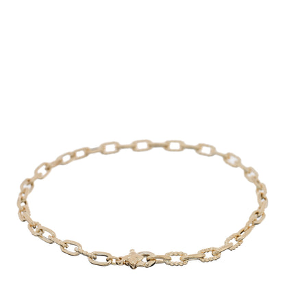 David Yurman 18K Yellow Gold Madison 3mm Classic Chain Bracelet 2 of 3