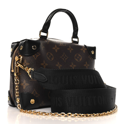 Louis Vuitton Monogram Petite Malle Souple Black 3 of 9