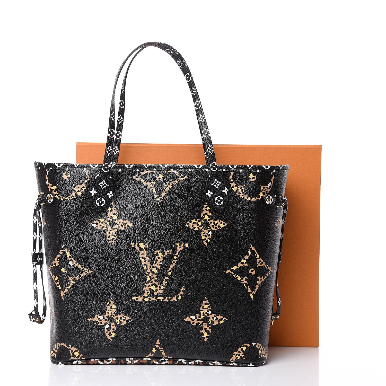 Louis Vuitton Monogram Giant Jungle Neverfull MM Black 10 of 10
