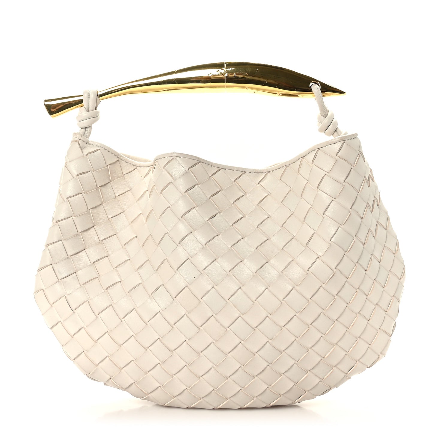 Nappa Intrecciato Sardine Bag Chalk