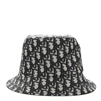 Christian Dior Oblique Reversible Teddy-D Brim Bucket Hat 58 Blue 12 of 15