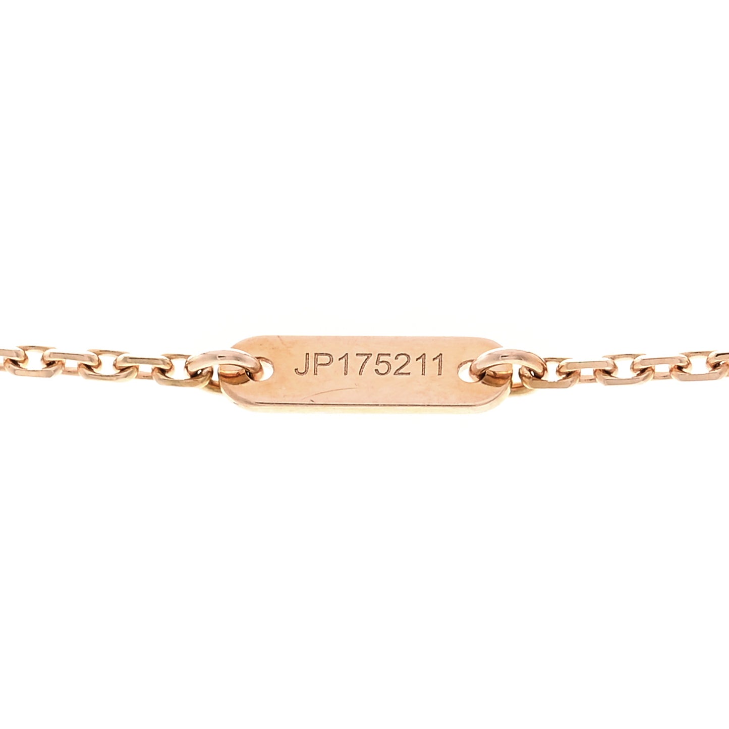 18K Rose Gold Sweet Alhambra Pendant Necklace