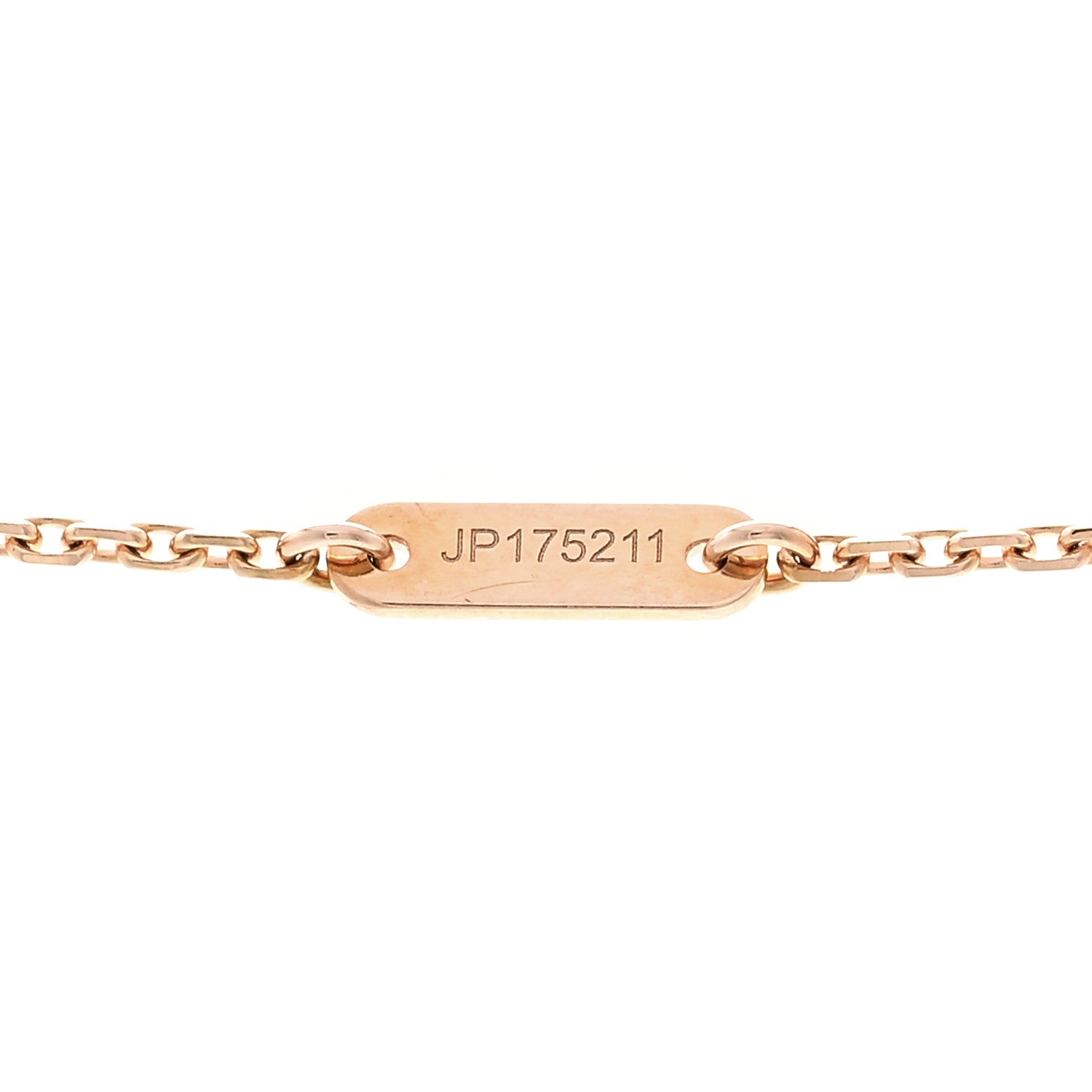 Van Cleef & Arpels 18K Rose Gold Sweet Alhambra Pendant Necklace 5 of 6