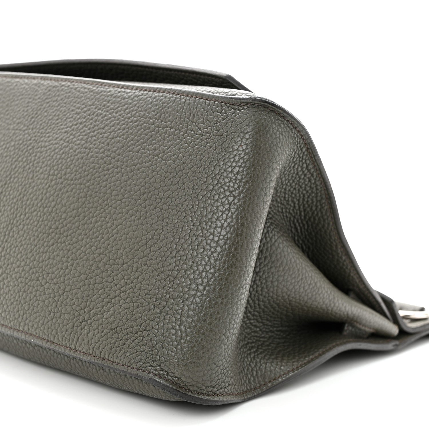 Hermes Taurillon Clemence Jypsiere 34 Etain 10 of 13
