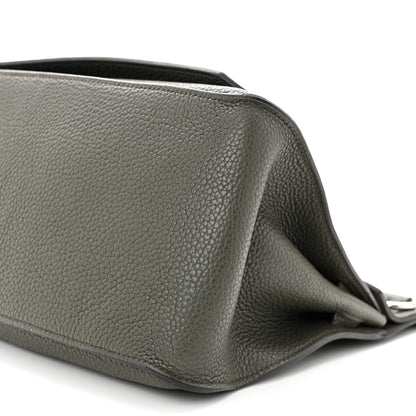 Hermes Taurillon Clemence Jypsiere 34 Etain 10 of 13
