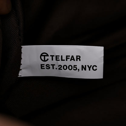 Telfar Vegan Leather Medium Shopping Bag Chocolate 6 of 10