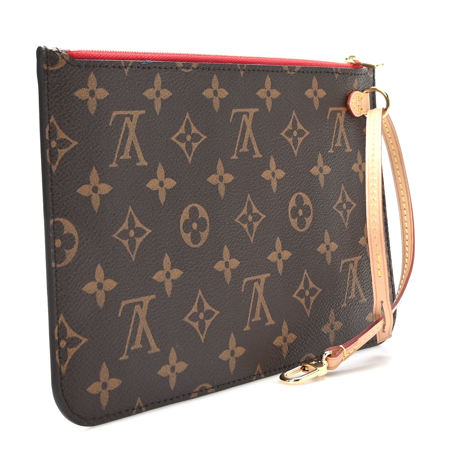 Monogram Neverfull MM GM Pochette Cherry