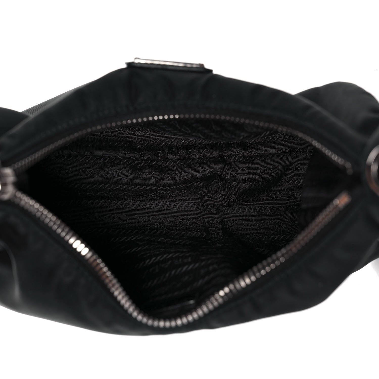 Prada Nylon Re-Edition 2005 Shoulder Bag Black 6 of 9
