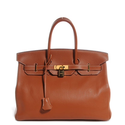 Hermes Taurillon Clemence Birkin 35 Etrusque 1 of 9