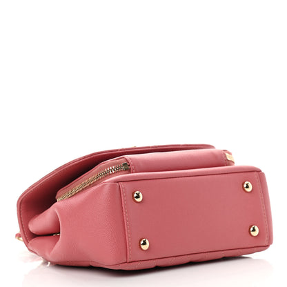 Chanel Caviar Quilted Small Business Affinity Flap Pink 4 of 15