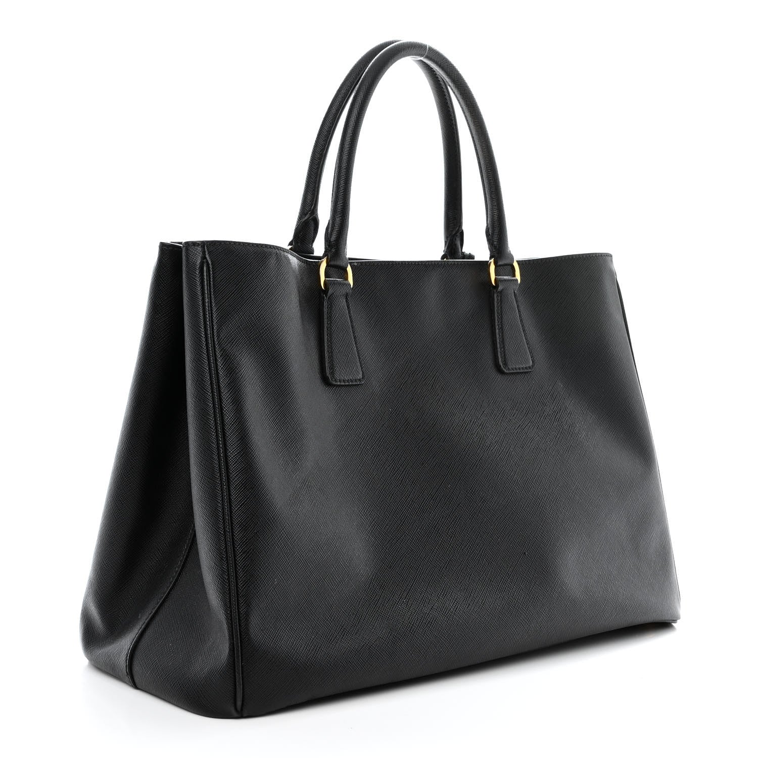 Prada Saffiano Lux Large Tote Black 3 of 11