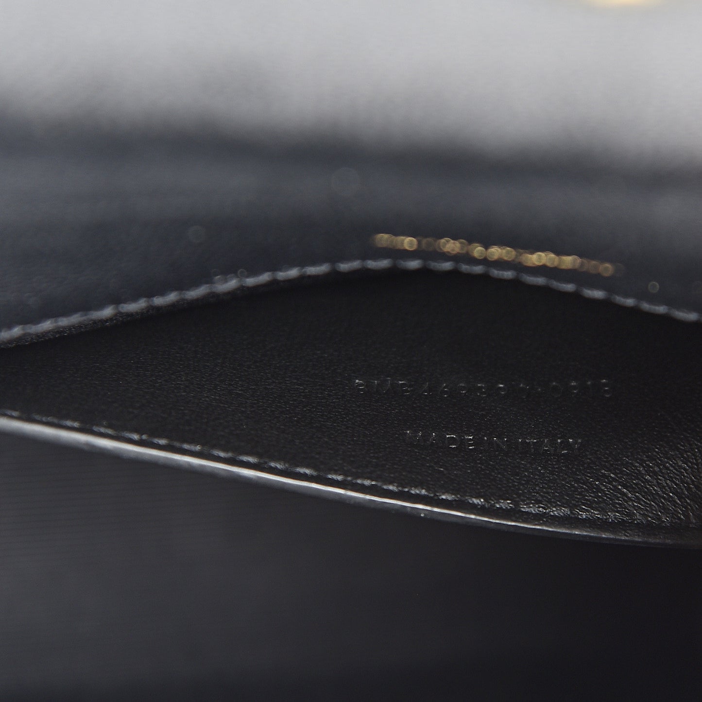 Grain De Poudre Small Monogram Kate Satchel Black