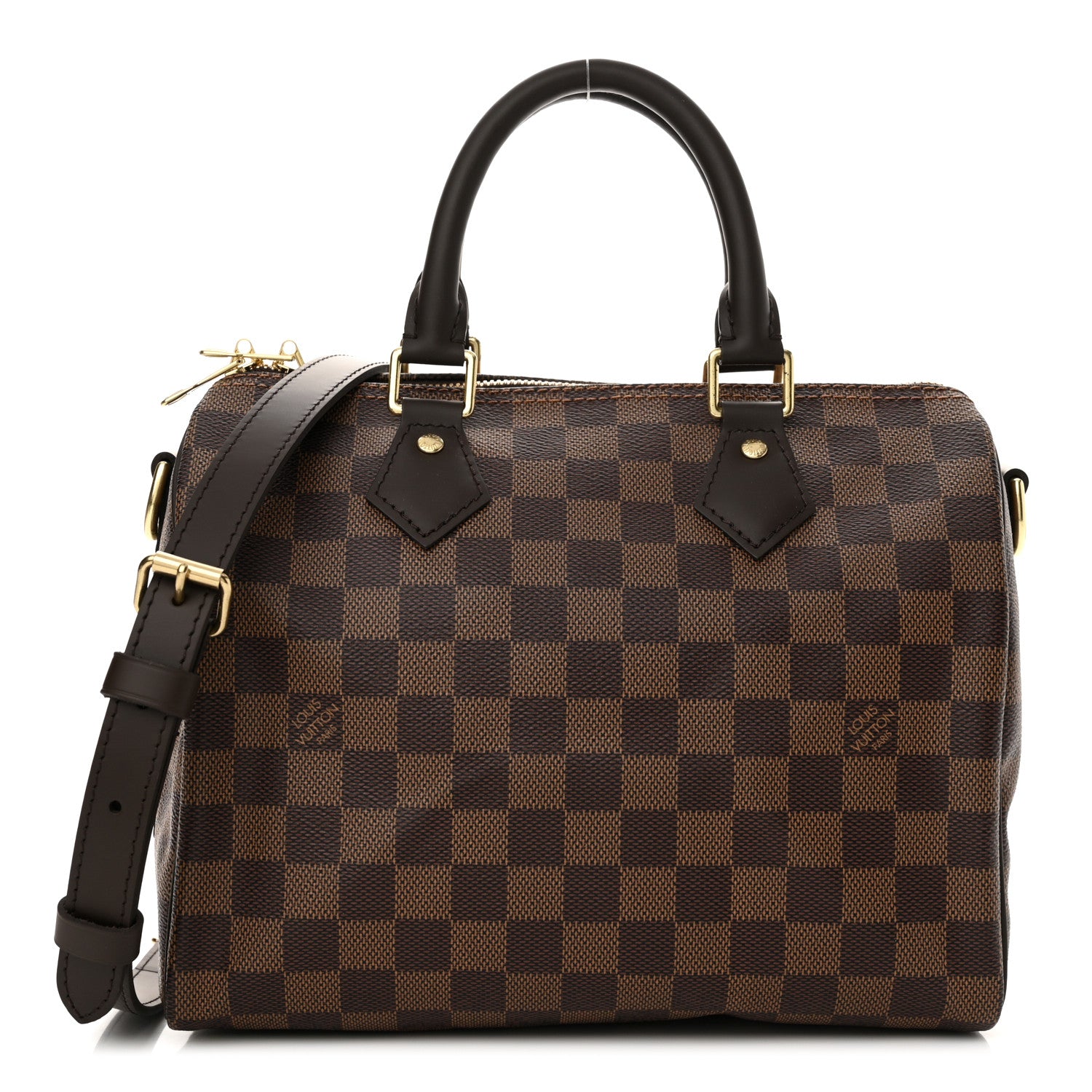 Louis Vuitton Damier Ebene Speedy Bandouliere 25 1 of 10