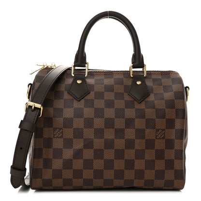 Louis Vuitton Damier Ebene Speedy Bandouliere 25 1 of 10