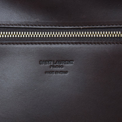 Saint Laurent Raffia Calfskin Medium Panier Tote 7 of 11