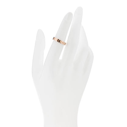 Cartier 18K Pink Gold 3.5mm LOVE Wedding Band Ring 51 5.75 2 of 5