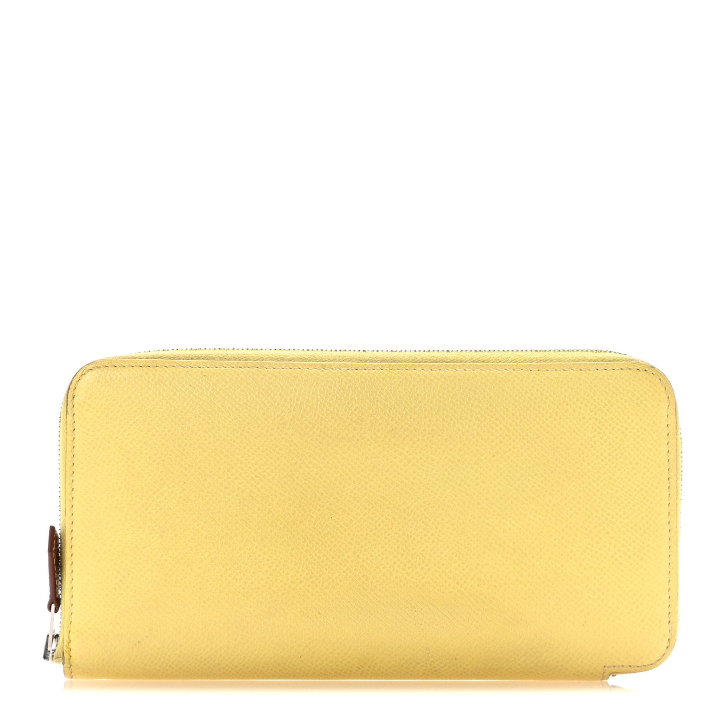 Epsom Silk'In Wallet Jaune Poussin Nata