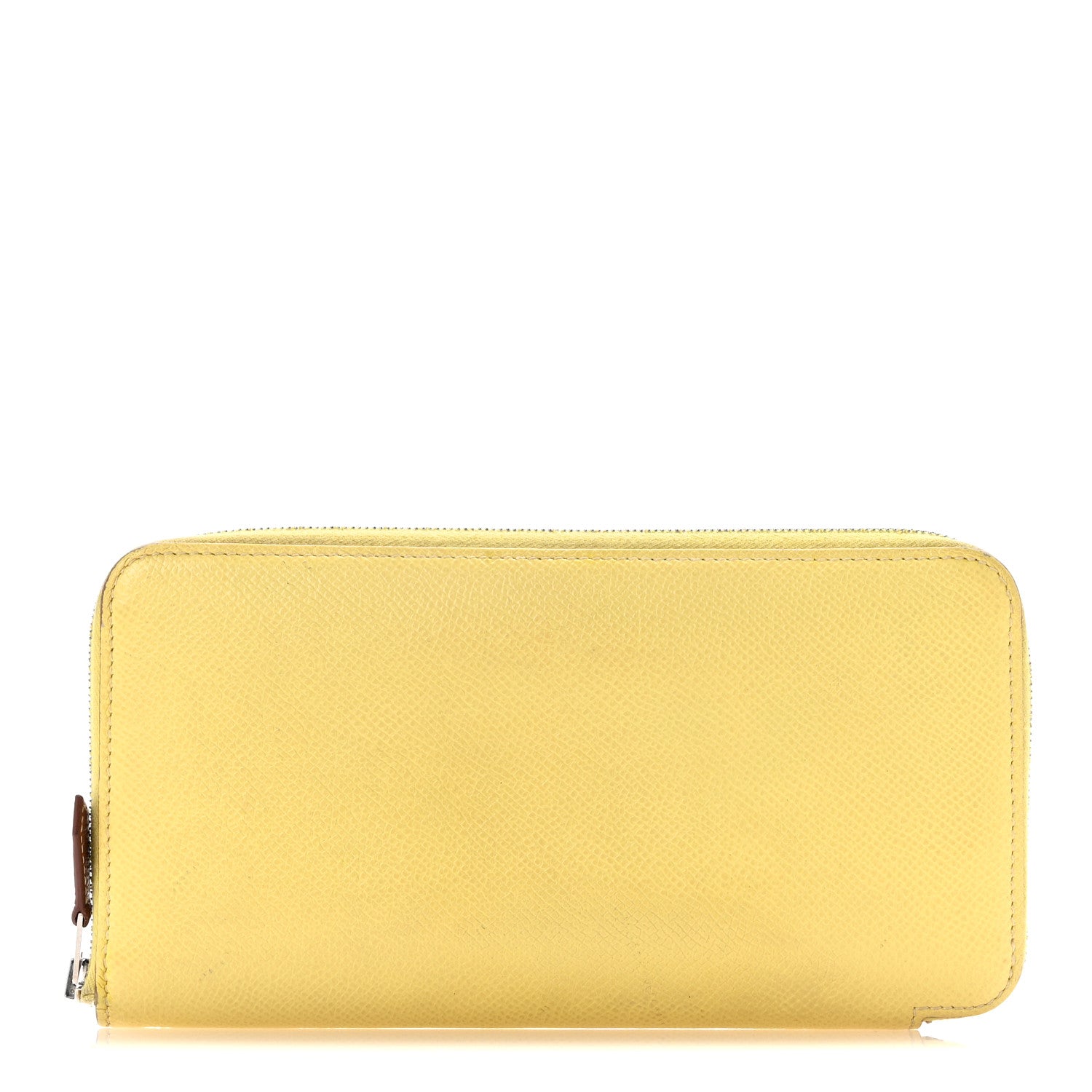 Hermes Epsom Silk'In Wallet Jaune Poussin Nata 1 of 13