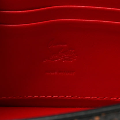 Christian Louboutin Calfskin Amazonia Loubi54 Crossbody Clutch Dark Brown 6 of 10