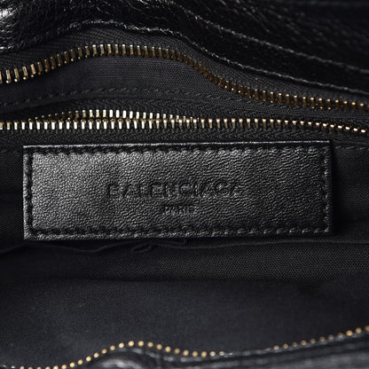 Balenciaga Chevre Gold Metallic Edge Hardware City Black 6 of 7