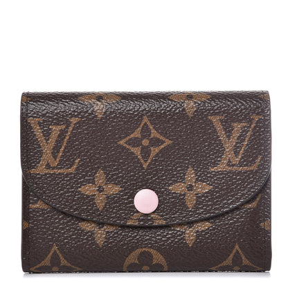 Louis Vuitton Monogram Rosalie Coin Purse Rose Ballerine 1 of 9