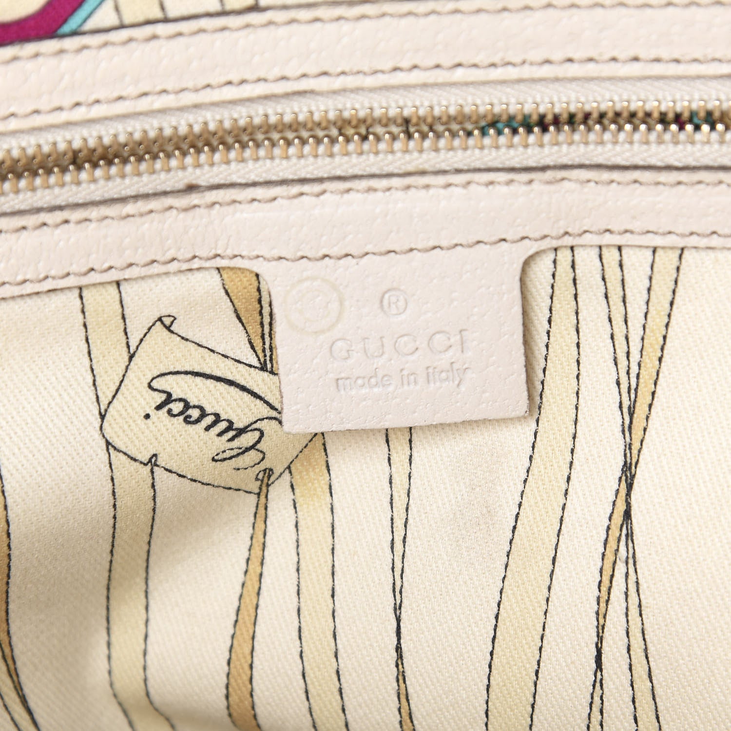 Gucci Monogram Medium Jolicoeur Tote Beige 5 of 20