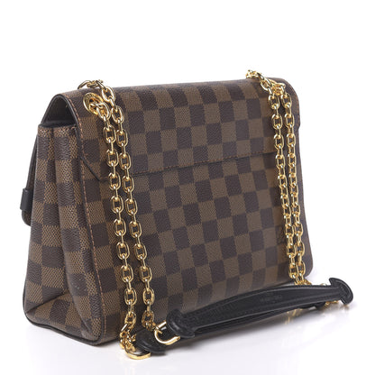 Louis Vuitton Damier Ebene Vavin PM Black 3 of 10