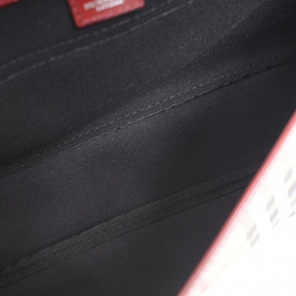 Burberry House Check Small Messenger Red 5 of 7