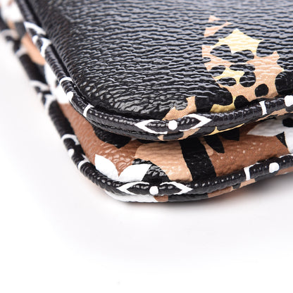 Louis Vuitton Monogram Giant Jungle Pochette Double Zip Black 8 of 10