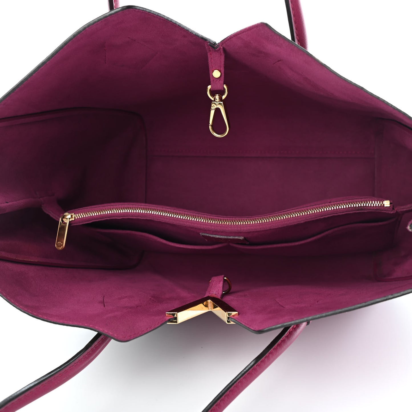 Calfskin Monogram Kimono Tote Grape