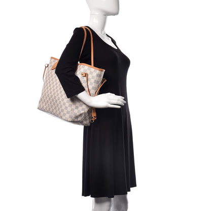 Louis Vuitton Damier Azur Neo Neverfull MM 2 of 23