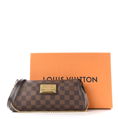 Louis Vuitton Damier Ebene Eva Clutch 10 of 11