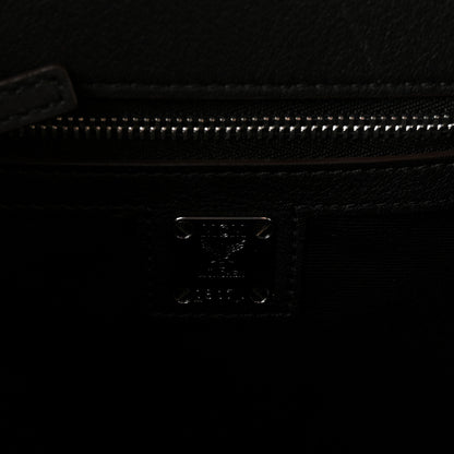 MCM Calfskin Ottomar Monogram Essential Small Backpack Black 5 of 8