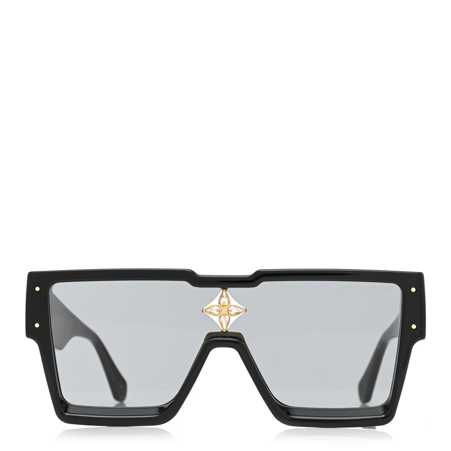Acetate Swarovski Crystal Cyclone Sunglasses Z1578W Black